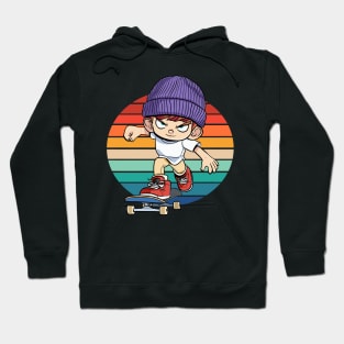 Skateboarding Skateboarder Cruising Skater Skate Gift Hoodie